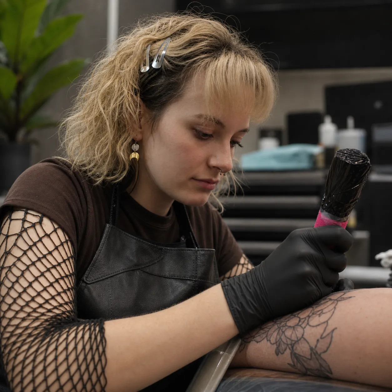 Reno tattoo artist Sierra Scacco