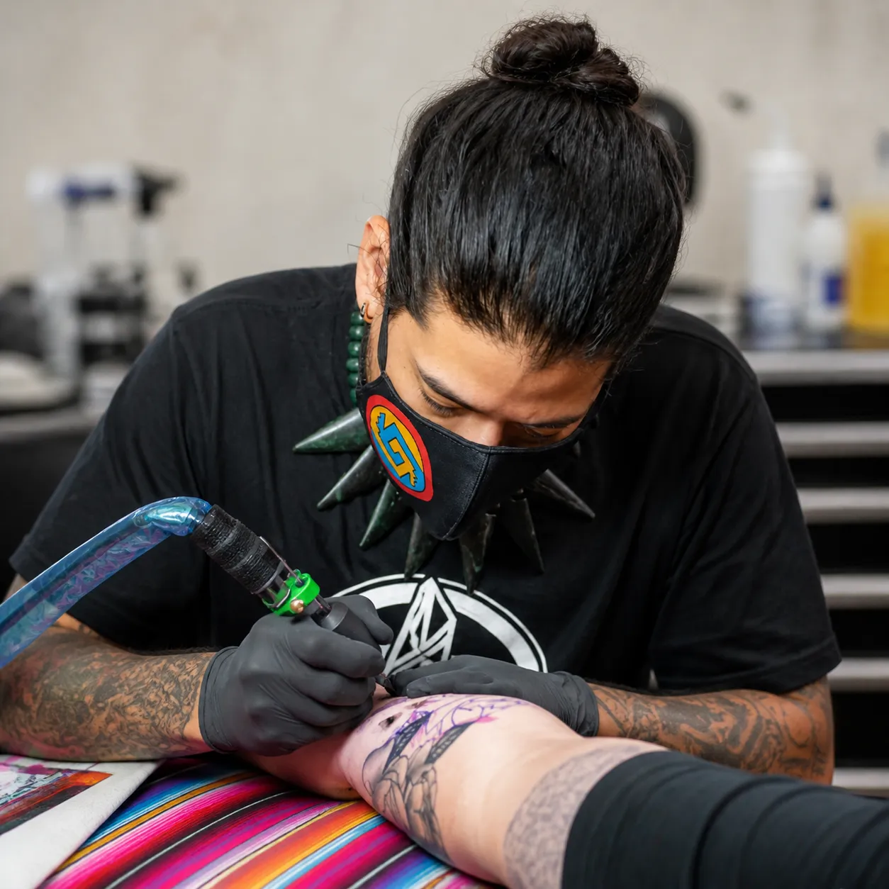 Reno tattoo artist Carlos Galvez